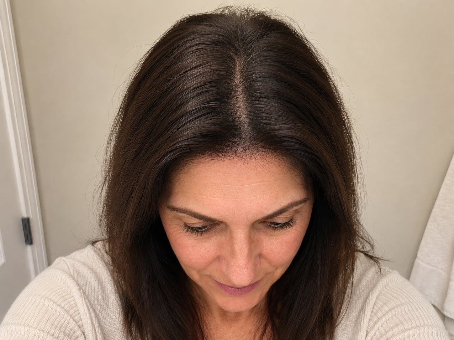 After — fuller part line with returned volume